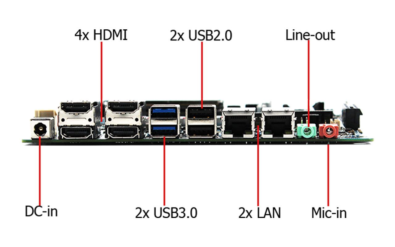 Mini-ITX Embedded Motherboard 1ST-MITX-TL10