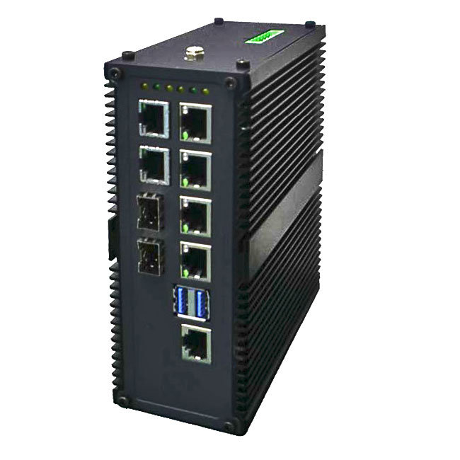 Lüfterloser Industrie DIN-Rail-PC | Fanless DIN-Rail Industrial PC 1ST-IFW64806