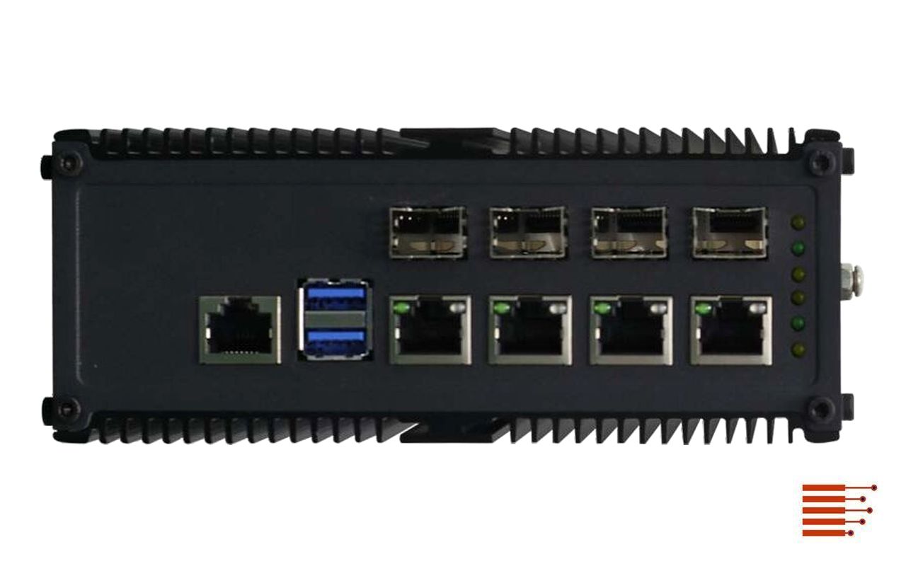 Lüfterloser Industrie DIN-Rail-PC | Fanless DIN-Rail Industrial PC 1ST-IFW64805