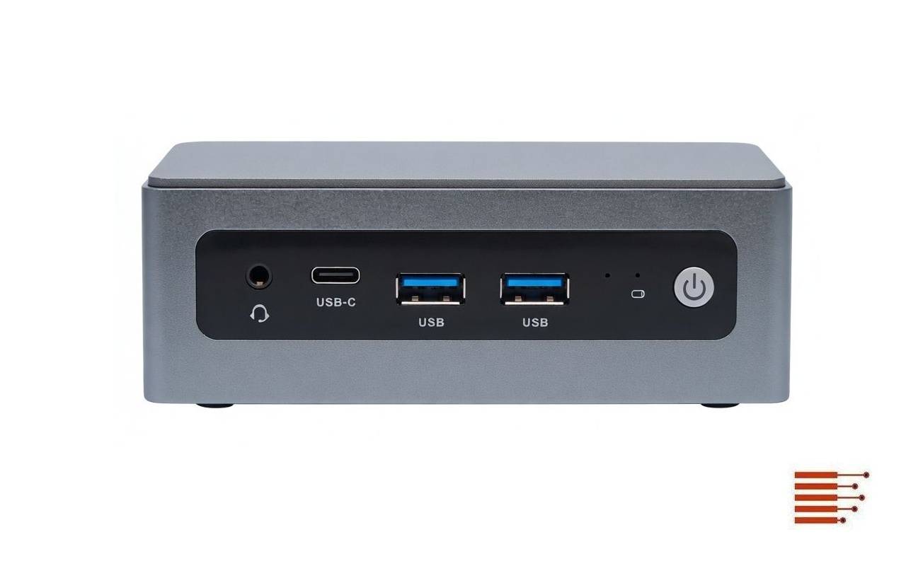 Luefterloser Mini-PC | Fanless mini PC 1ST-nanoN100