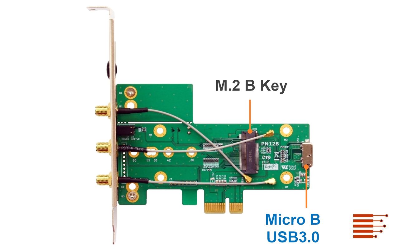 PCIe 4G / 5G Adapter PN12B