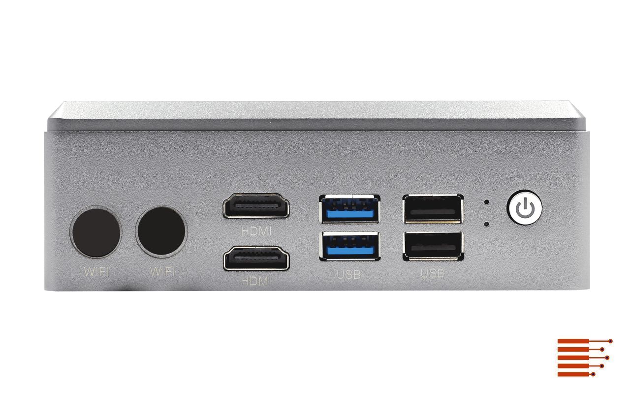 Luefterloser Mini-PC | Fanless mini PC 1ST-nanoA4