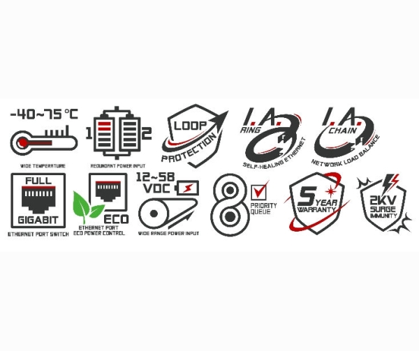 Industrie-Ethernet-Switch | Industrial Ethernet Switch IS-DG510-2F-A