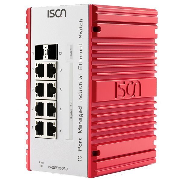 Industrial Ethernet Switch IS-DG510-2F-A