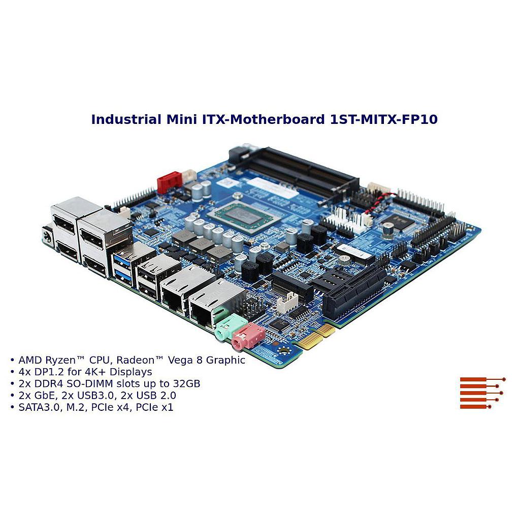 Industrial Mini ITX-Motherboard 1ST-MITX-FP-10