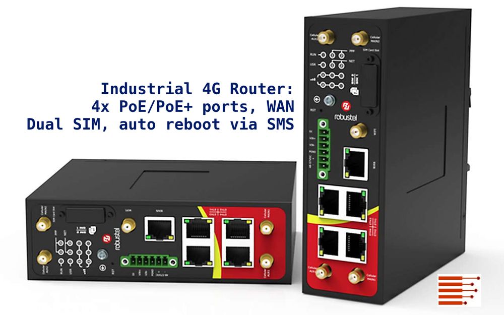 Industrial Cellular Router R2000 Dual