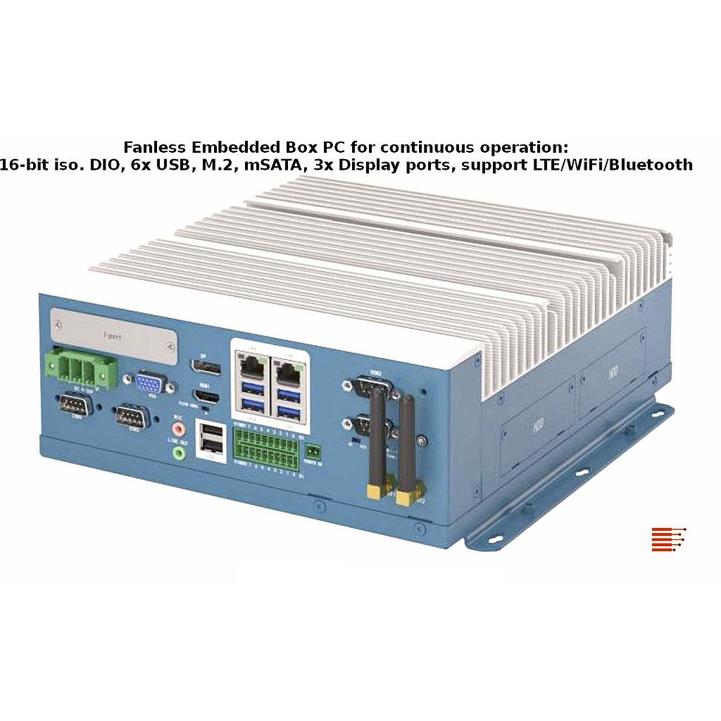 Fanless Industrial Computer KMDA-5610