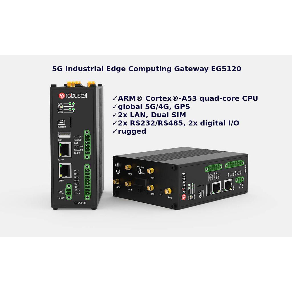 5G Industrie Edge Computing Gateway EG5120
