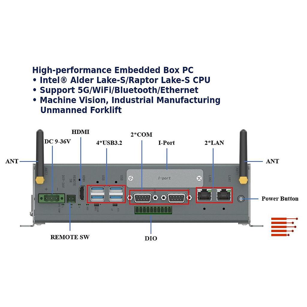 Embedded Box-PC KMDA-7611-T001