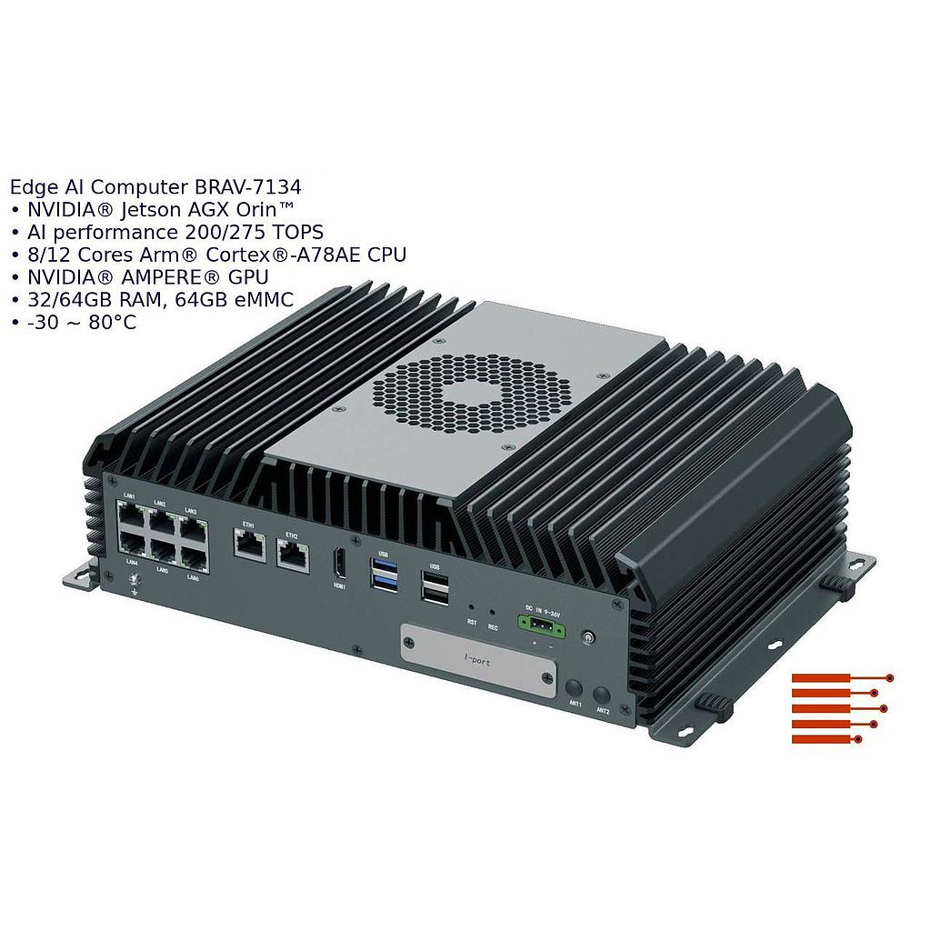 Edge-KI-Computer BRAV-7134