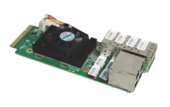 4x SFP und 4x RJ45 Ports LAN Modul 35NF4