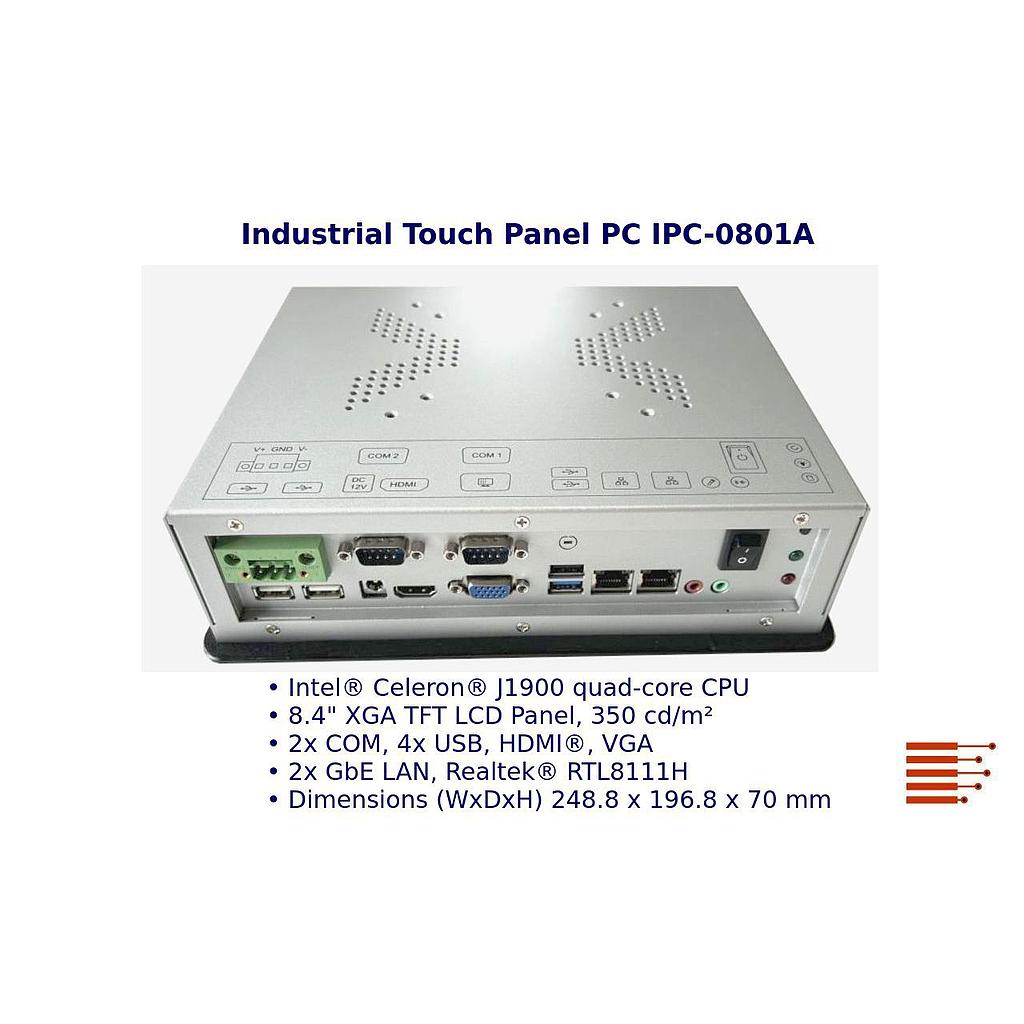Industrie-Panel-PC IPC-0801A