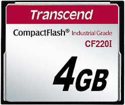 Transcend Industrial Grade CompactFlash TS4GCF220i