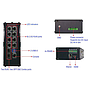 Lüfterloser Industrie DIN-Rail-PC | Fanless DIN-Rail Industrial PC 1ST-IFW64806